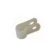White / Natural 6mm Cable P Clip